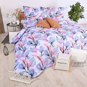 Obliečky bavlnené Veronica EMI: Predĺžený set jednolôžko obsahuje 1x 140x220 + 1x 70x90