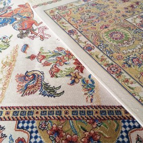DY Exkluzívny koberec Qum Silk 10 Cream Rozmer: 200x300 cm