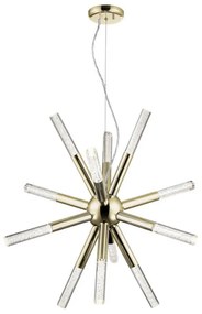 Klausen 149000 - LED Luster na lanku EIRENE 12xLED/5W/230V zlatá