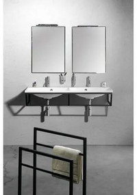 SAPHO Ska311 Ska stojan na uteráky 55 x 79 x 20 cm, biela mat