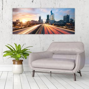 Obraz - Cesta veľkomesta (120x50 cm)