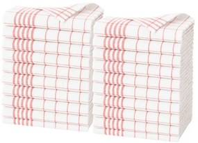 ARÔME HOME Kuchynská utierka červená, 50 x 70 cm, súprava 20 ks