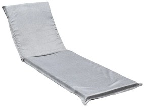 Polstrovanie / podsedák na ležadlo SHINE sivé