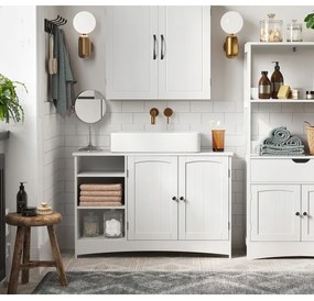 Kúpeľňová skrinka REMI biela