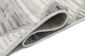 TA Koberec E460A SVETLO SIVÁ/TMAVOZELENÁ ASTHANE Rozmer: 80x150 cm