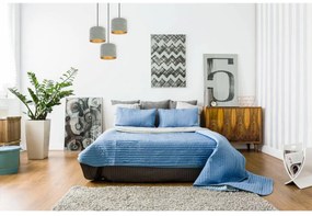 Závesné svietidlo Mediolan, 3x textilné tienidlo (výber z 10 farieb), (výber z 3 farieb konštrukcie), o, g