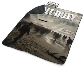 Sablio Plážová deka Call of Duty Normandia: 200x140 cm