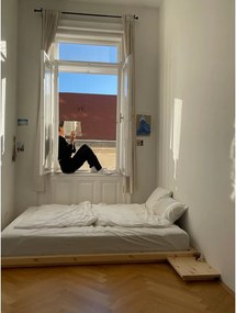 Nočné stolíky v súprave 2 ks v prírodnej farbe Dock – Karup Design