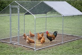 Výbeh pre sliepky BestBerg BBCH‑12 / 12 m² / 300 × 400 × 195 cm / kurník