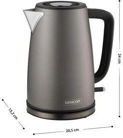 Sencor SWK 1788BK varná kanvica, čierna