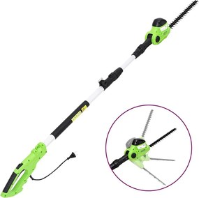 2v1 tyčová reťazová píla/nožnice na živý plot 25/41 cm 710/550W