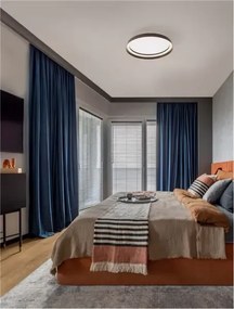 LED stmievateľné kávové moderné stropné svietidlo Ormi 45