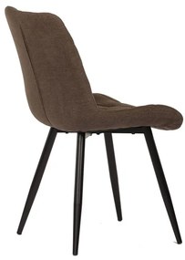 Autronic BONTEC Jedálenská stolička, hnedá, látka, CT-382 BR2 Farba: Šedá