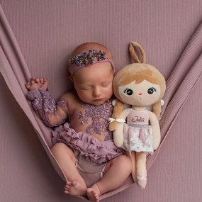 Mojkáčik - Bábika Anjelik ružová mini  30 cm