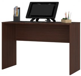 Kancelársky stôl rovný B-17 120 cm, wenge
