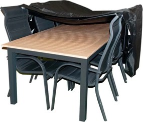 Doppler Ochranný obal na stôl 220x100 cm + 6 kresiel Miami