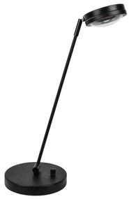 Megatron Ottica stolová LED lampa stmievač, čierna