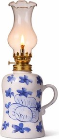 Brilagi - Petrolejová lampa MERLIN biela/modrá