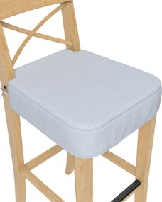 Poťah na barovú stoličku Ingolf farba produktu modrá látka zapletaná