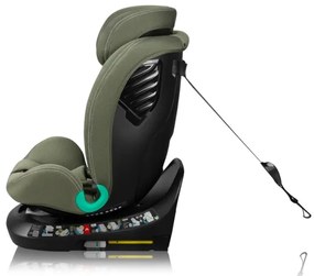 Lionelo - Vrtljiv avtosedež s bazo BASTIAAN ONE i-Size 40-150 cm Green Olive