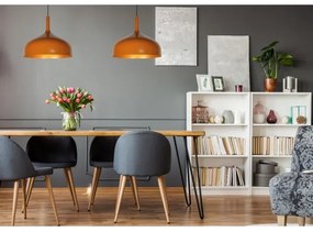 Lucide 30483/50/44 - Luster na lanku ROZALLA 1xE27/60W/230V oranžová