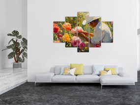 Obraz - Záhradník (150x105 cm)