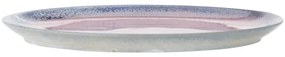 Svetloružový tanier z kameniny ø 26,5 cm Paula – Bloomingville