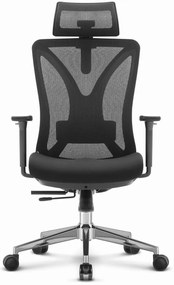 Kvalitná ergonomická kancelárska stolička HC-1054 - čierna