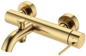 Vaňová batéria SAT Aurum bez sprchového setu 150 mm brúsená zlatá SATBAUR222BG