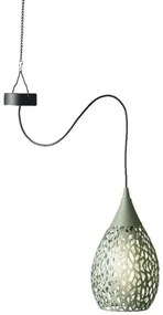 Závesná solárna lampa OMBERO LED, 13x21 cm - viac farieb Farba: Biela