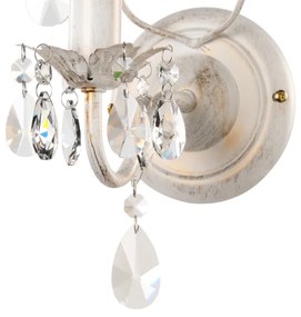 ONLI - Nástenné svietidlo TERESA 1xE14/6W/230V biela