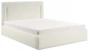 Čalúnená posteľ s úložným priestorom Enserio, Rozmer postele: 160x200, Dostupné poťahy: Coral 50