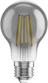 Mexen Vintis, LED filamentová žiarovka E27, A60, 6 W, teplá biela 2200K, dymová, L150-E27-0622-70