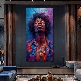 Obraz Jimi Hendrix - Explózia harmónie | 100% originál domaľovaný akrylom