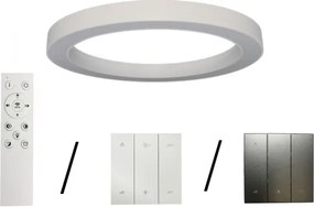 LED stropné svietidlo LED/100W/230V 3000/4000/6500K pr. 100 cm biela