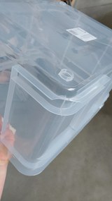 Keeeper 2. akosť - Úložný box pre domácnosť aj dielňu, BRUNO XL, 28L, 43 x 35 x 24 cm, transparentný