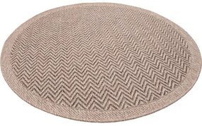 Koberec PATIO INT 5007/170 naturálny kruh