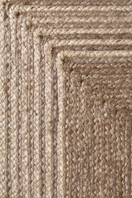 Hanse Home, Kusový koberec Juno 106329 Natural White Brown, 160x230, hnedá, chodba / predsieň