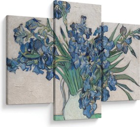 Obraz - Vincent van Gogh, Irises, reprodukcia (90x60 cm)