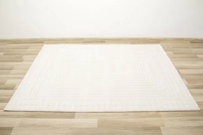 Koberec Misha E938A obdĺžníky krémový