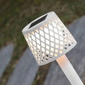 Newgarden Gretita solárne LED svietidlo, biela