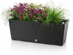Flower Lover Samozavlažovací truhlík Supreme sivá, 50 cm, 50 cm