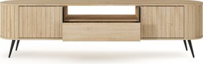 TV stolík Luvio 196 cm so zásuvkou - dub cremona