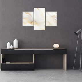 Obraz - Abstrakcia s dekorom (90x60 cm)