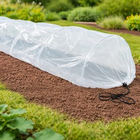 Záhradný fóliovník BestBerg BBGT-1028 / 1,35 m² / 300 x 45 x 30 cm / transparentná