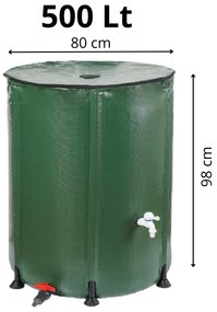 ASIST smart garden Skladací sud na vodu 500L Array: M