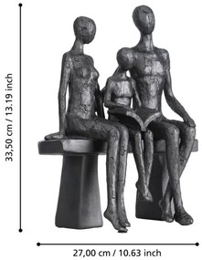 Eglo 427404 - Dekorácia SIOCON 33,5x27 cm živica