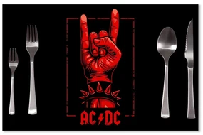 Sablio Prestieranie ACDC Červená ruka: 40x30cm