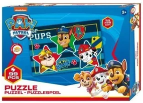 Puzzle pre chlapcov Labková patrola - Paw Patrol - 99 dielikov