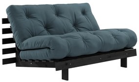 Rozkladacia pohovka v petrolejovej farbe 140 cm Roots Black Night – Karup Design